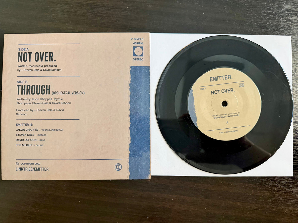 NOT OVER - 7" Vinyl